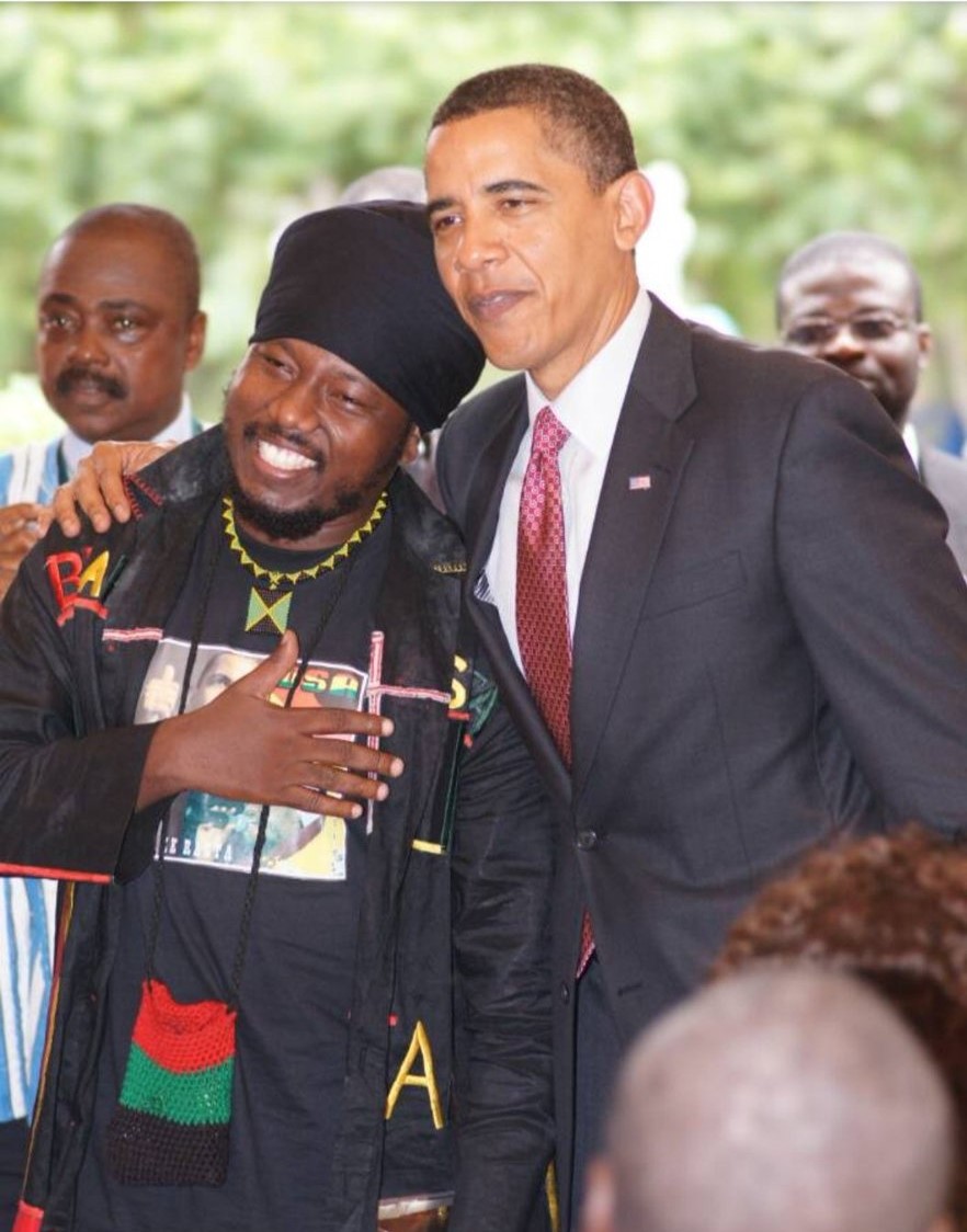Blakk Rasta and President Obama